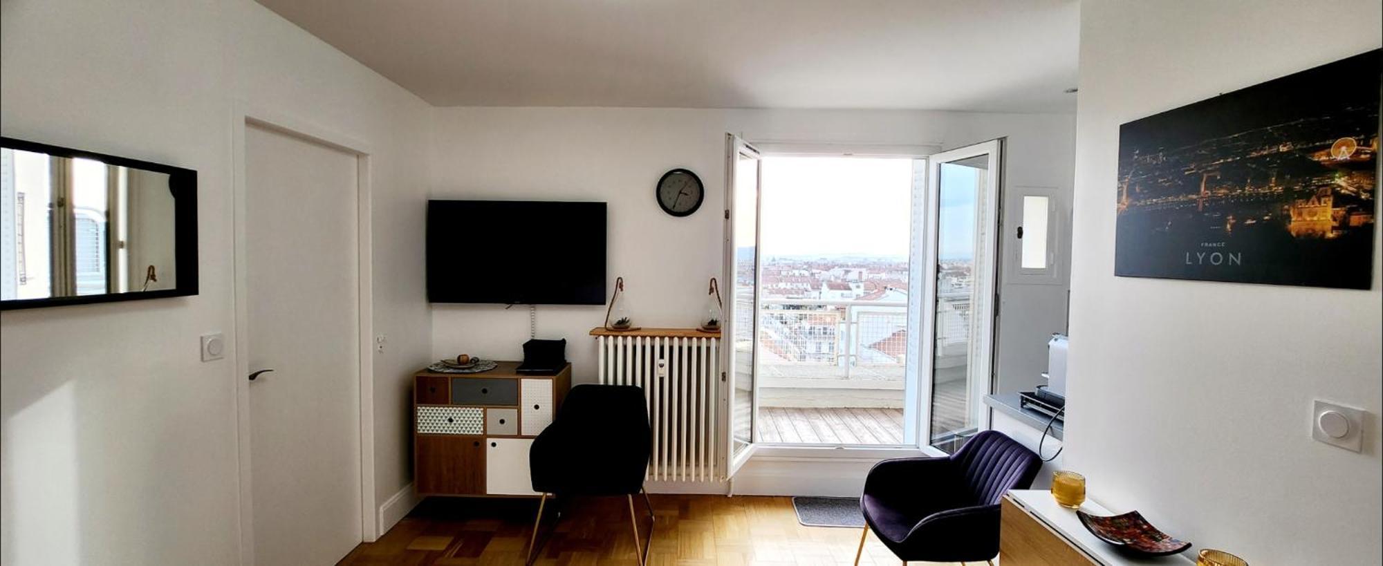 リヨンPlein Sud Terrasse Climatisation Garage Netflixアパートメント エクステリア 写真